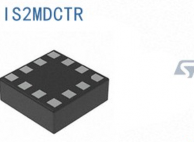 IIS2MDCTR is a 3‑axis digital magnetometer (magnetic sensor) manufactured by STMicroelectronics (ST)