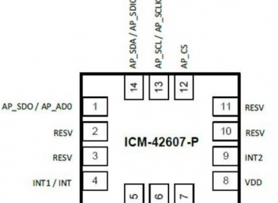 ICM-42607-P 6-axis MEMS IMU | TDK-InvenSense | Consumer-grade high-performance 6-axis inertial senso