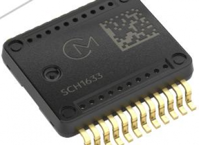SCH16T- K10 is a high dynamic range 6-degree-of-freedom inertial measurement unit (3-axis gyro + 3-a