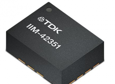 IIM-42351 is an industrial-grade 3-axis open-loop MEMS accelerometer from TDK InvenSense.