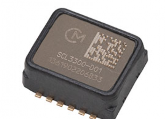 SCL3300-D01 is a high-performance 3-axis MEMS inclinometer of Murata.
